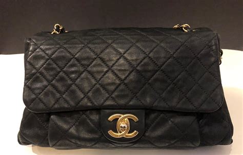 black quilted chanel bag|chanel quilted reissue shoulder bag.